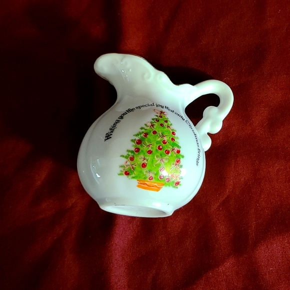 Enesco Other - Vintage 'Christmas Wish' Mini Pitcher by Enesco